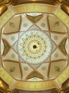 Temple dome